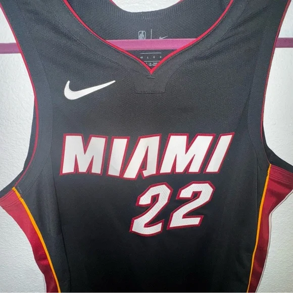 Nike Miami Basketball Jersey Jimmy Butler L - Picture 2 of 4